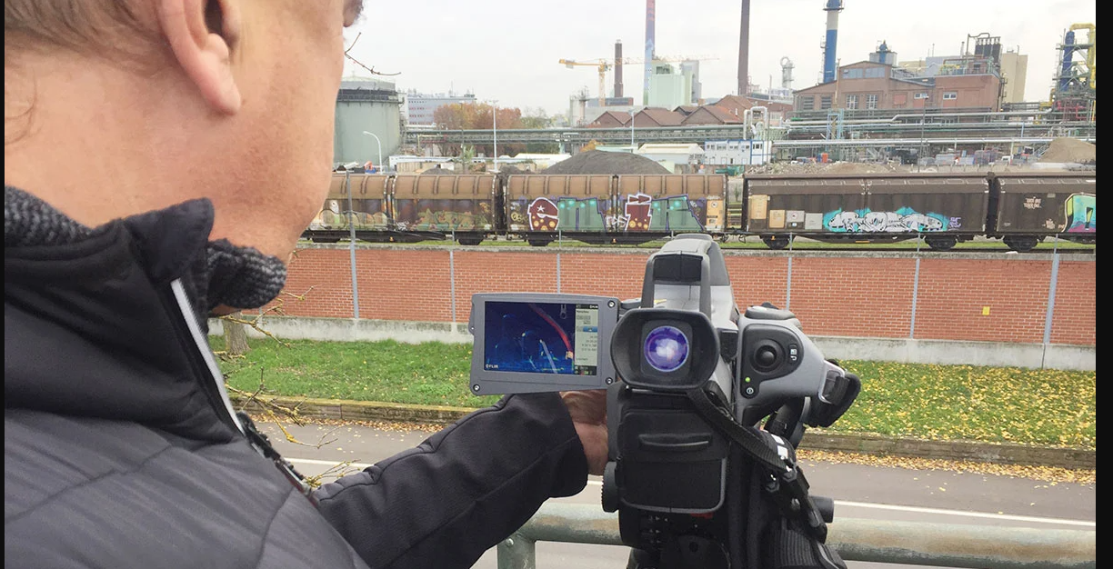 Hacer visibles las emisiones invisibles de CO2 con FLIR OGI