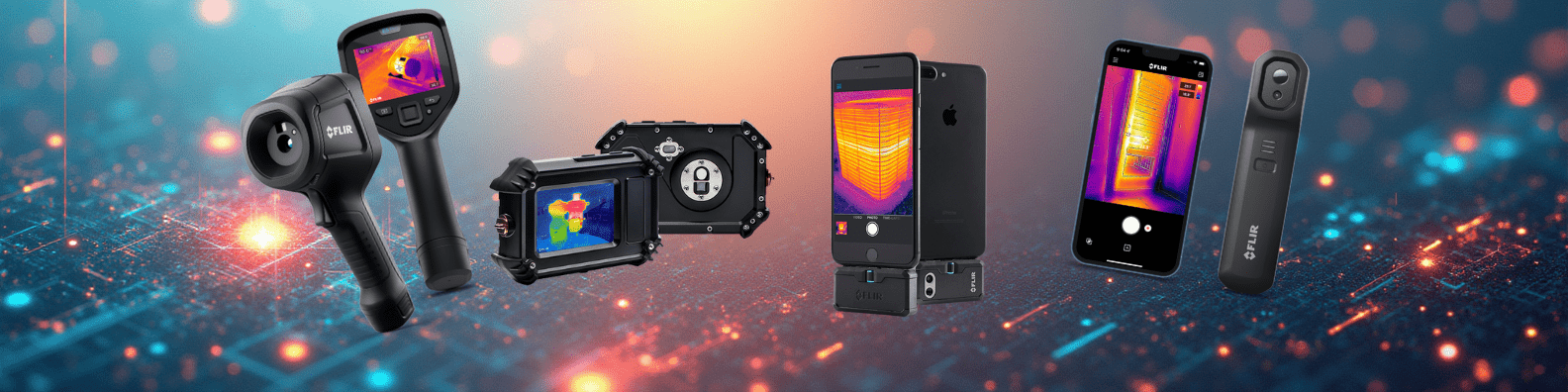 Cámaras Termográficas Portátiles FLIR - Profesionales y Compactas - Colvin y Cia Ltda.