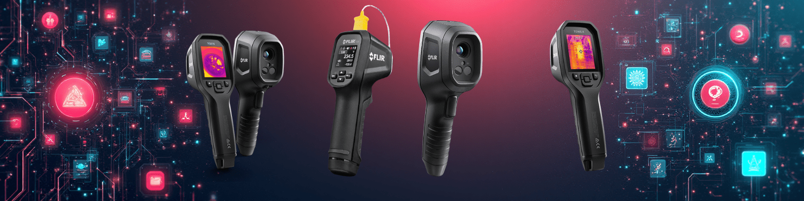 Termómetros Infrarrojos y Cámaras Térmicas Puntuales FLIR - Colvin y Cia Ltda.