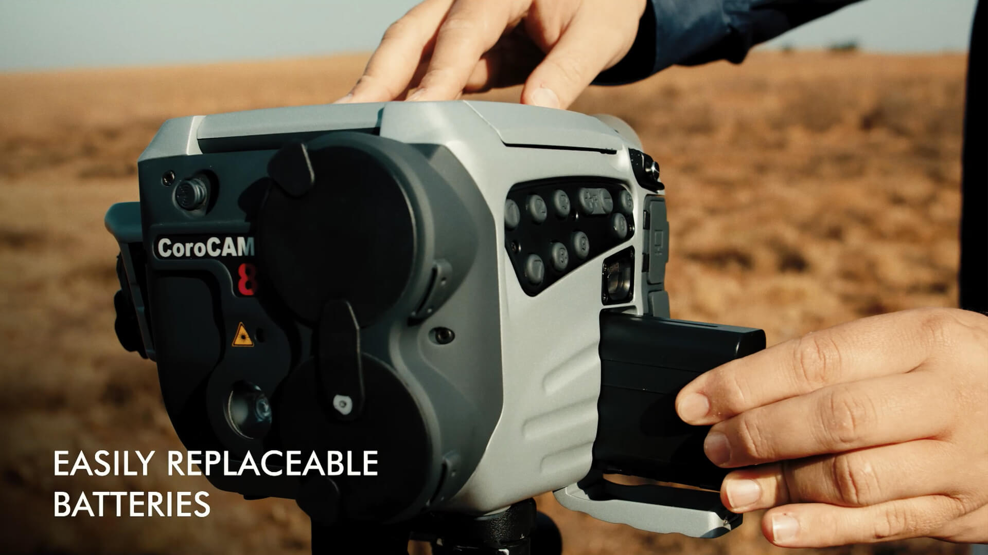 CoroCAM® 8HD – Cámara para detección efecto corona y termográfica simultáneamente.