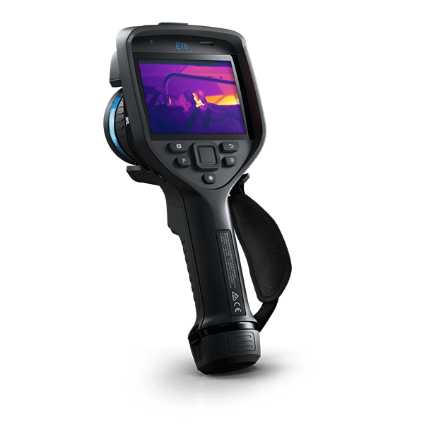 FLIR E76 Dual FOV 42°+24° Cámara Termográfica 320x240 Lentes Intercambiables - Colvin y Cia Ltda.
