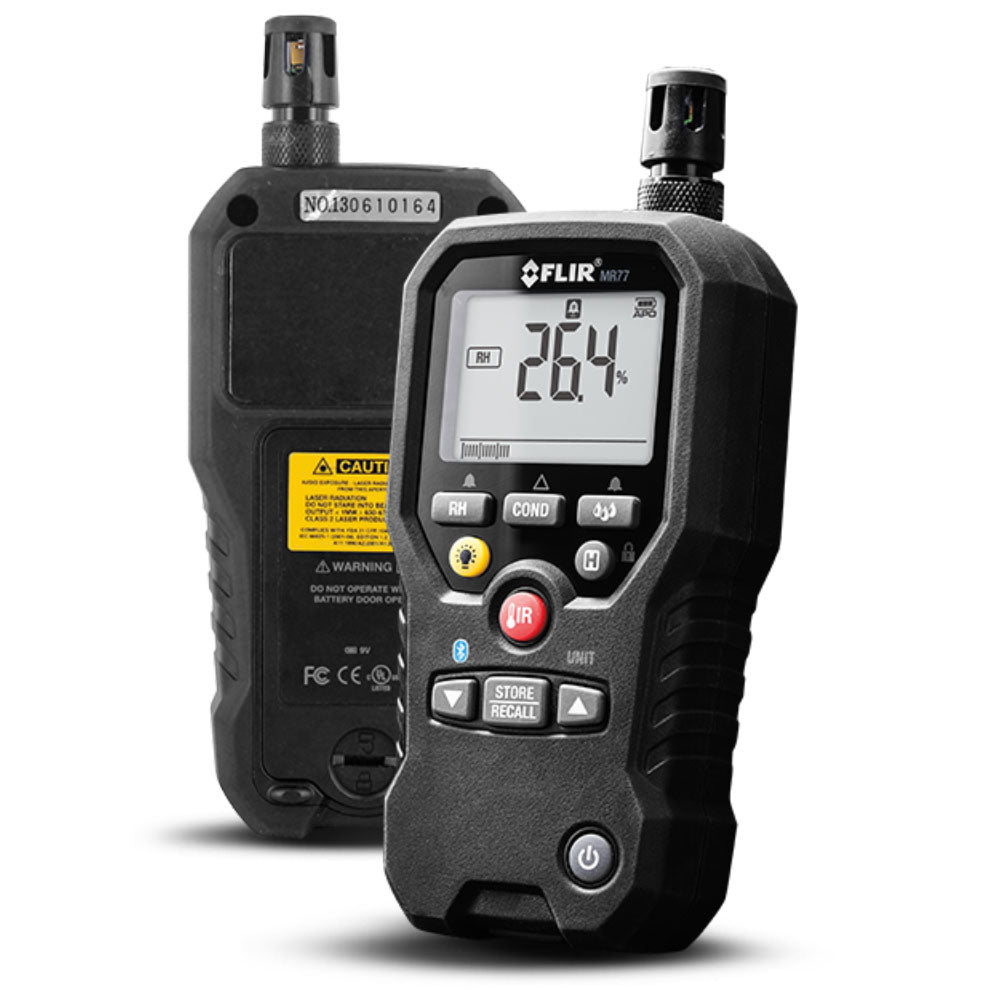 FLIR MR77 Sistema de Inspección de Edificios con Higrómetro y Cámara IR MSX - Colvin y Cia Ltda.