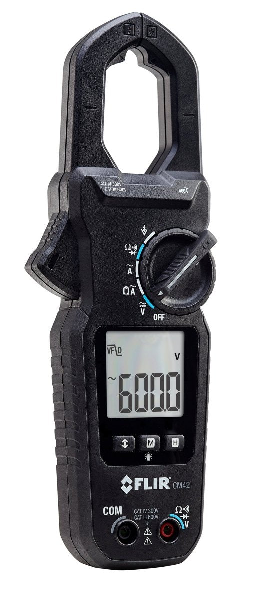 FLIR CM42 Amperímetro de Gancho Profesional 400A CAT III - Colvin y Cia Ltda.