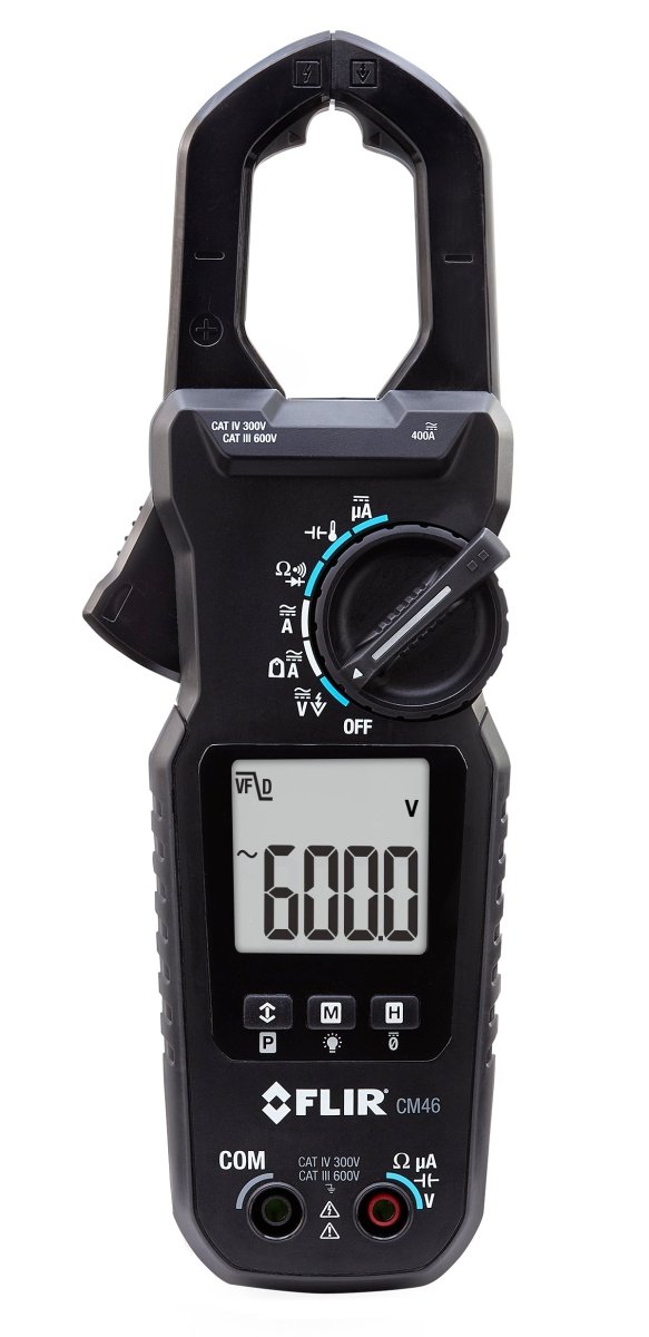 FLIR CM46 Amperímetro de Gancho con Cámara Térmica 80x60 - Colvin y Cia Ltda.