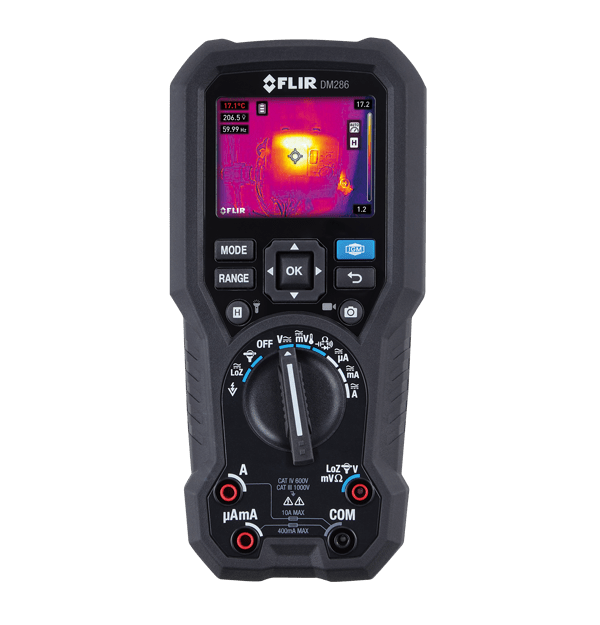 FLIR DM286 Multímetro Digital con Cámara Térmica 160x120, Bluetooth® y METERLiNK® - Colvin y Cia Ltda.