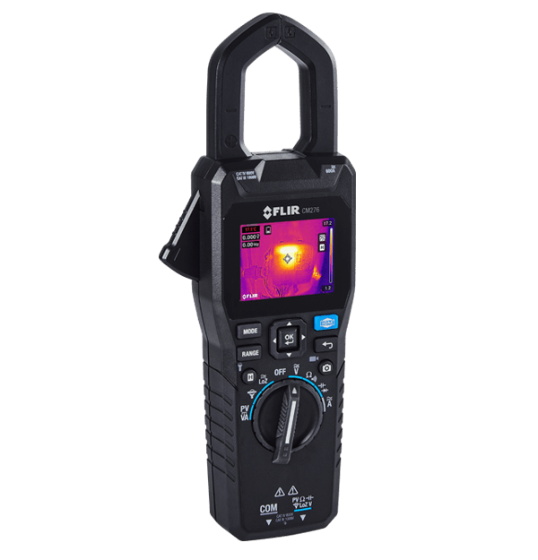 KIT CM276: Amperímetro FLIR CM276 con Cámara Térmica 160x120 + Detector de Voltaje VP50 - Colvin y Cia Ltda.