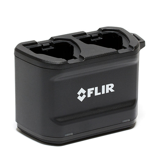 Cargador de baterías FLIR para series T5xx, T8xx y GF77. Requiere fuente T911633ACC (se vende por separado).