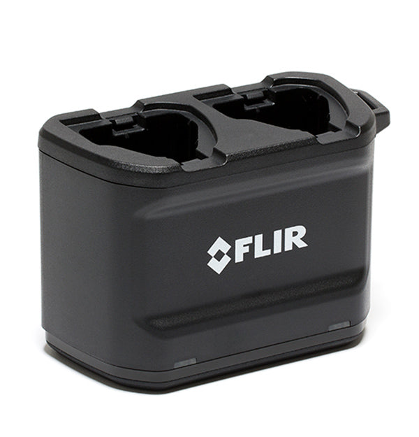 Cargador de baterías FLIR para series T5xx, T8xx y GF77. Requiere fuente T911633ACC (se vende por separado).