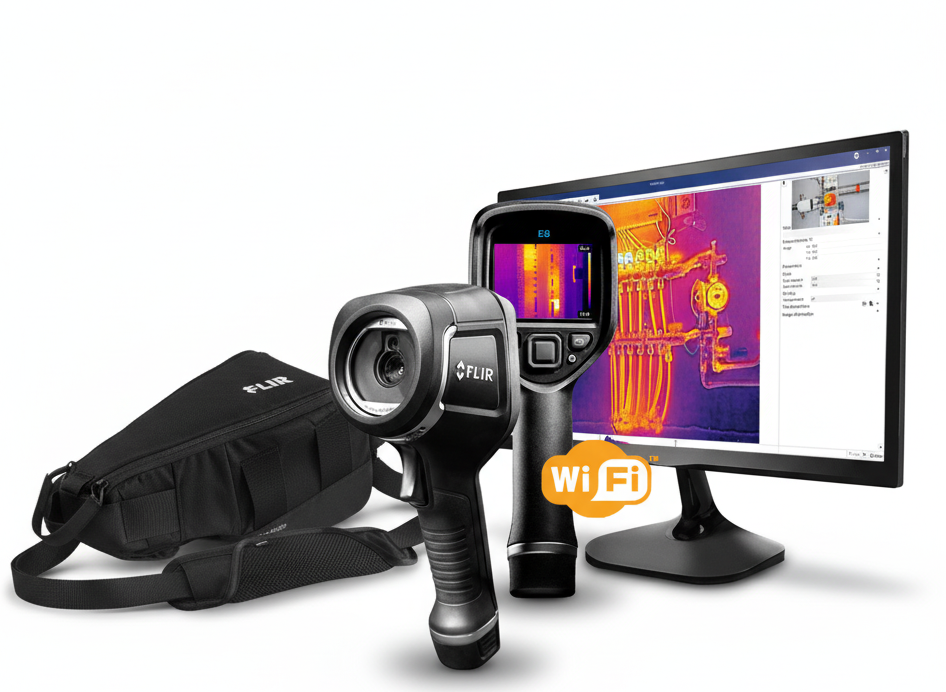 E8XT Full Kit: Cámara + Bolso + Thermal Studio