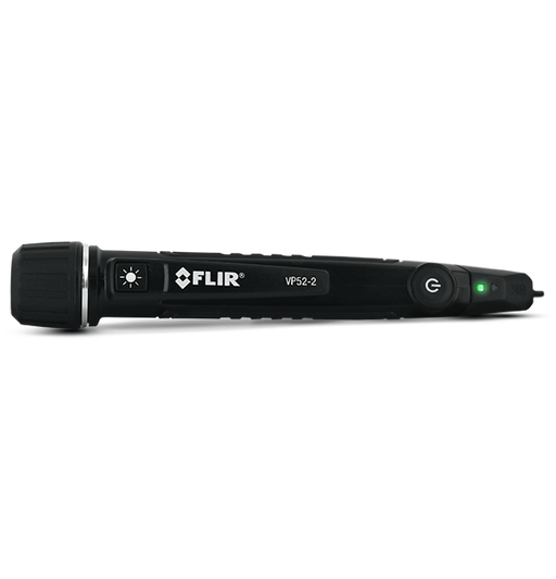 FLIR VP52-2 – Detector de Voltaje sin Contacto con Linterna, Triple Alarma y Punta de Inspección