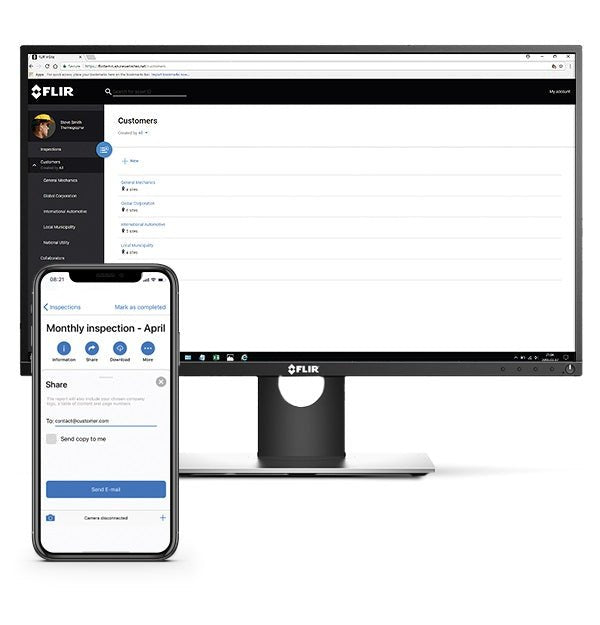 Aplicación FLIR InSite - Colvin y Cia Ltda.