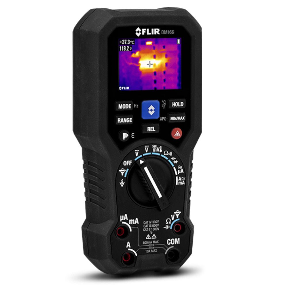 FLIR DM166 Multímetro Digital con Cámara Térmica 80x60 y Tecnología IGM - Colvin y Cia Ltda.