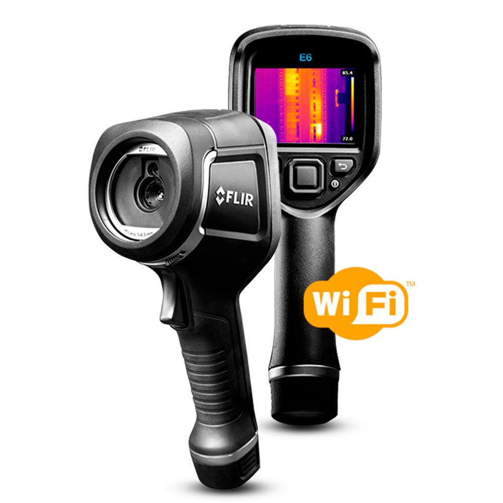 FLIR E6 - XT Cámara Termográfica 240x180 MSX WiFi - Profesional Chile - Colvin y Cia Ltda.